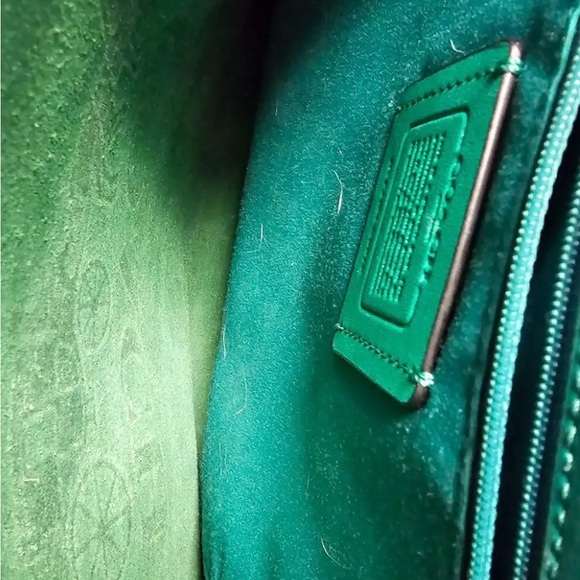 Coach Blue Bag with horse and carriage logo - Picture 5 of 8